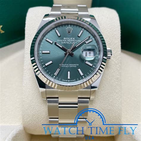 rolex 36mm mint green|Rolex oyster 36mm price.